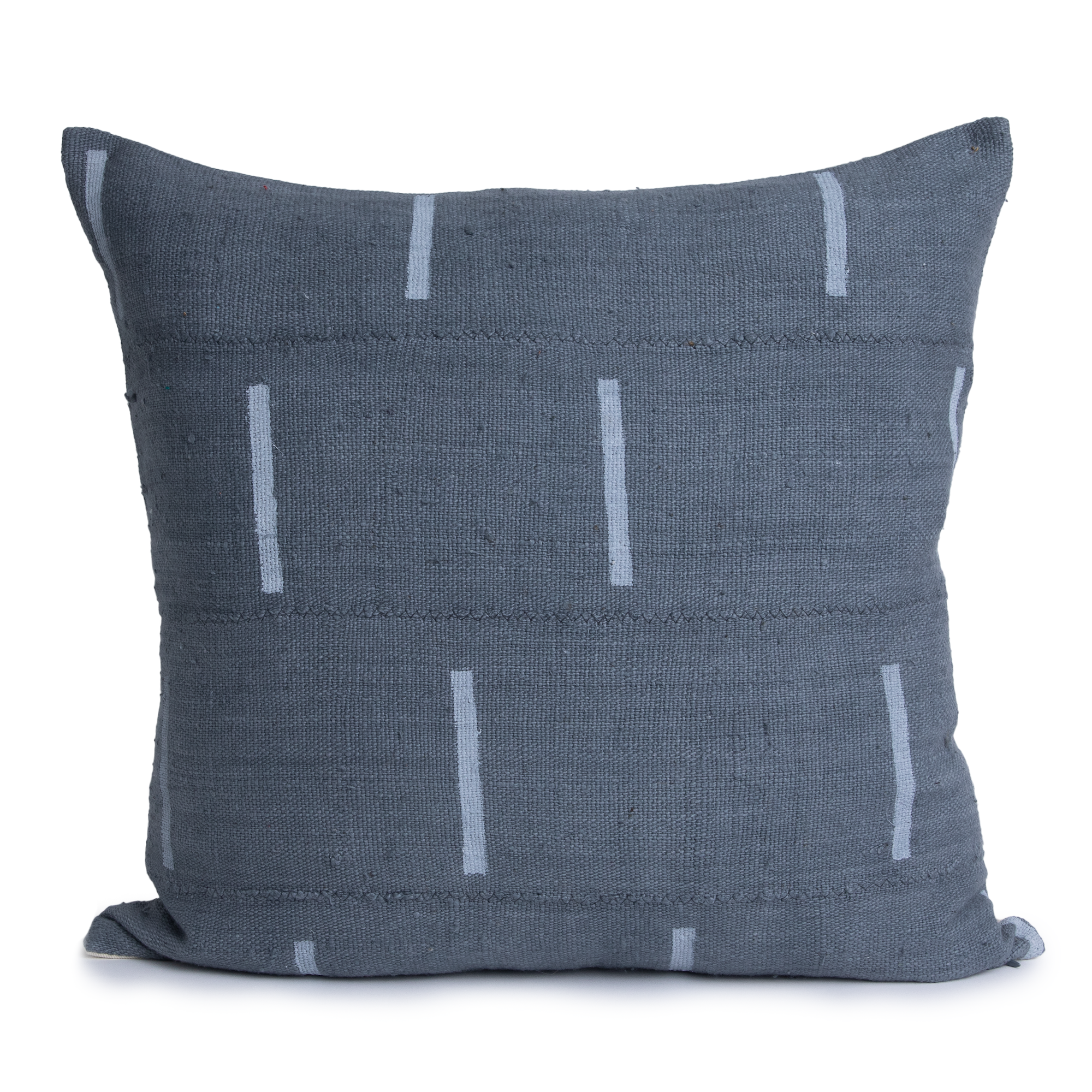 Gray Mud Cloth Pillow Cover | Dabney |