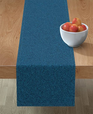 SquaredCharm Blue Table Runner