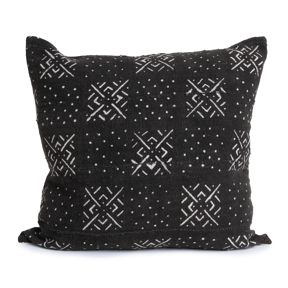 Leah Mud Cloth Pillow Cover
