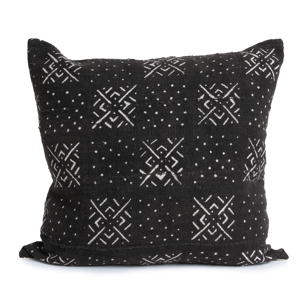Leah Mud Cloth Pillow Cover