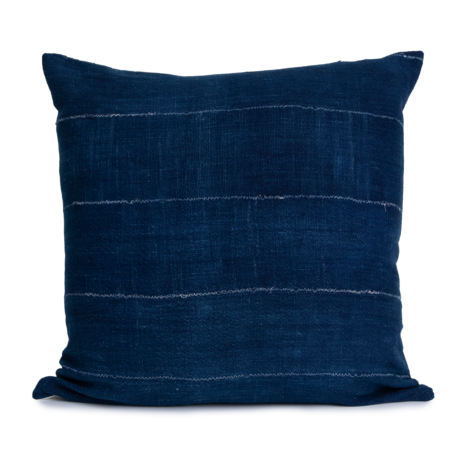 Bennie Blue Mud Cloth Pillow Cover
