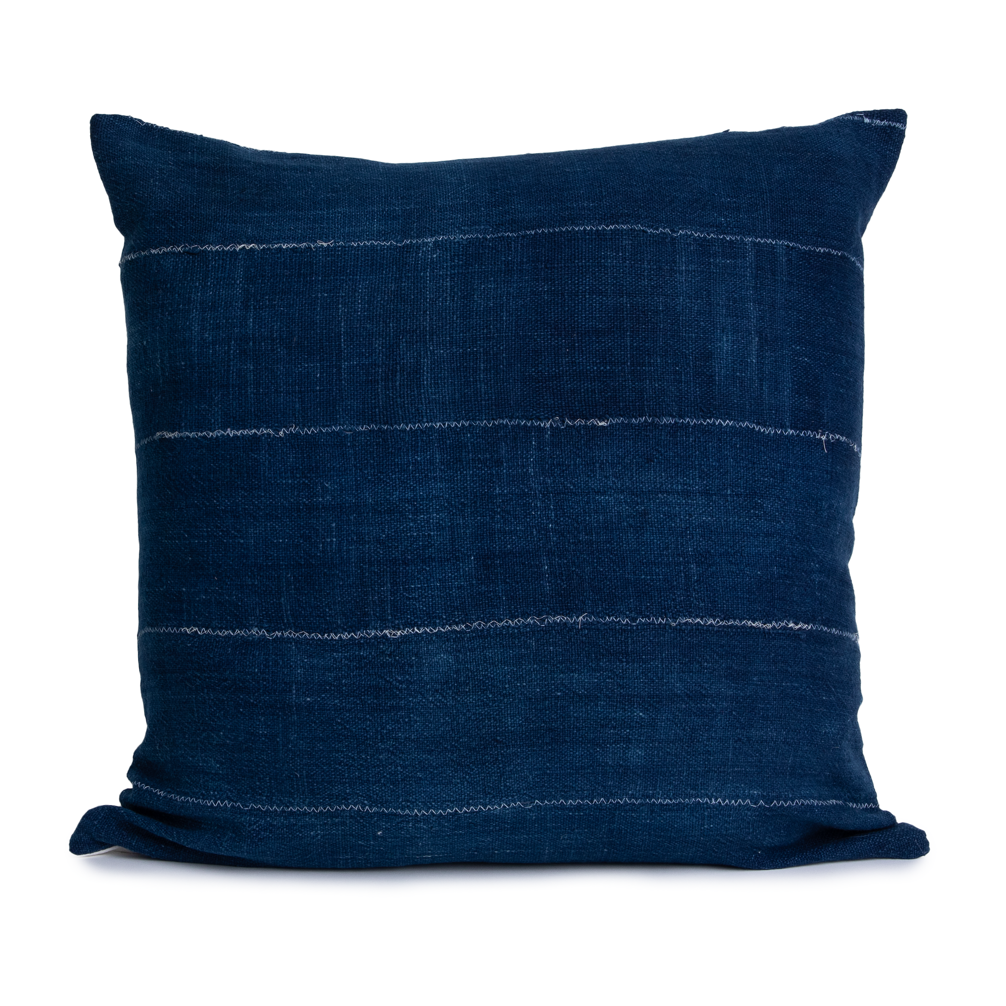 Bennie Blue Mud Cloth Pillow Cover