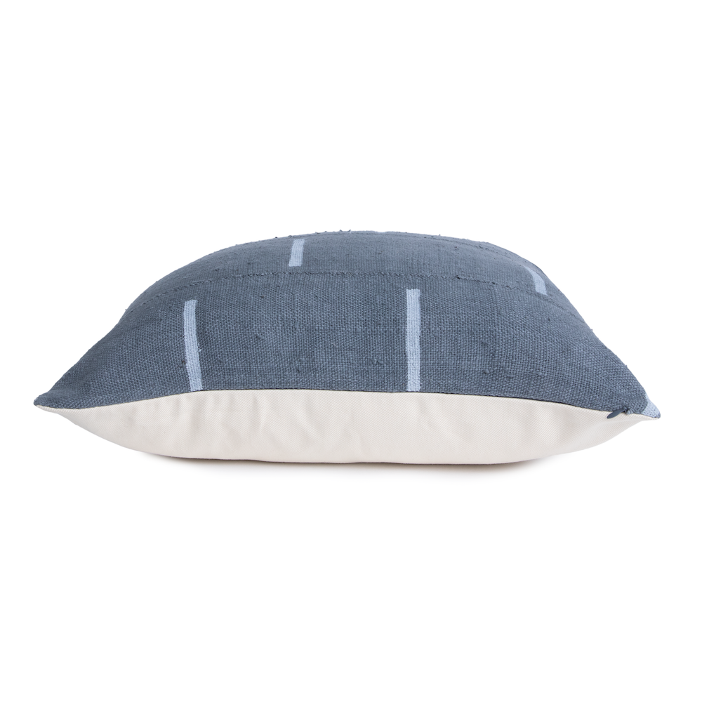 Gray Mud Cloth Pillow Cover | Dabney |