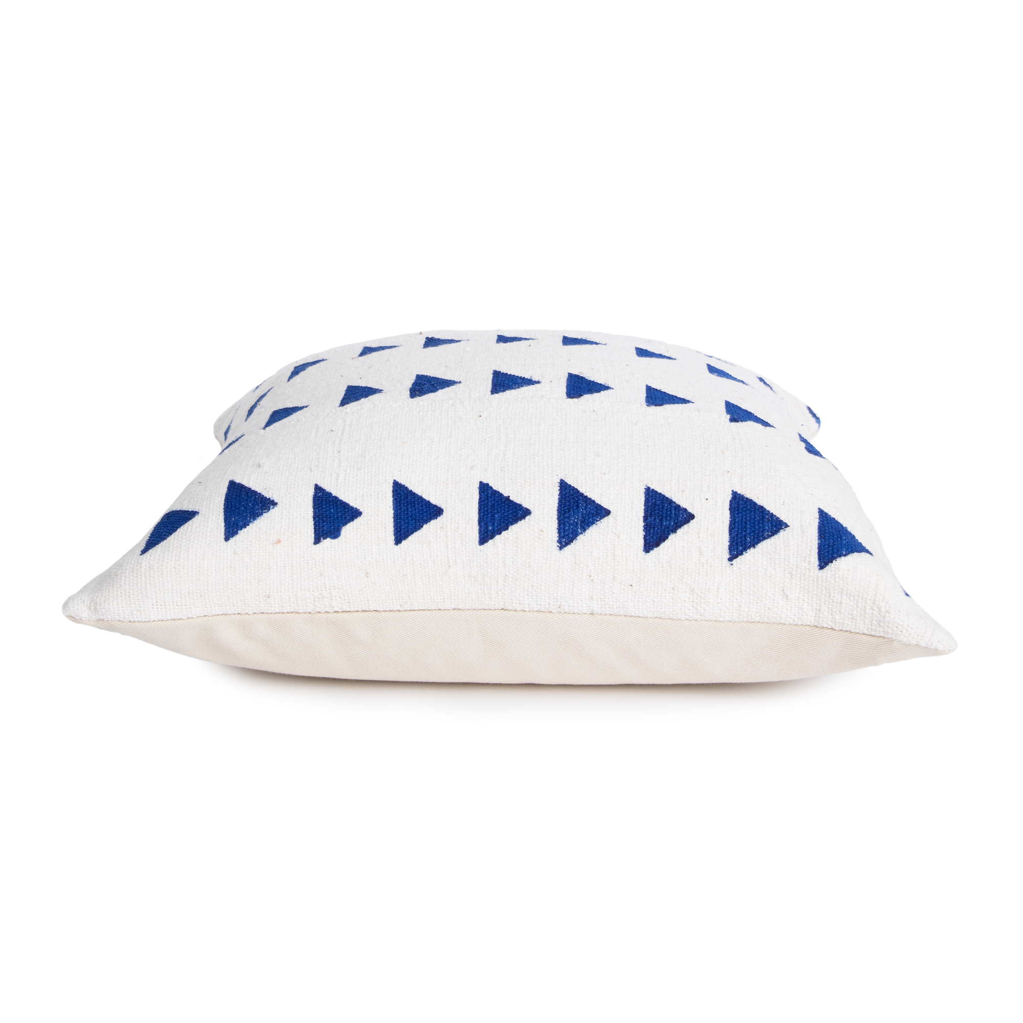 Blue and White Mud Cloth Pillow Cover | Kendall